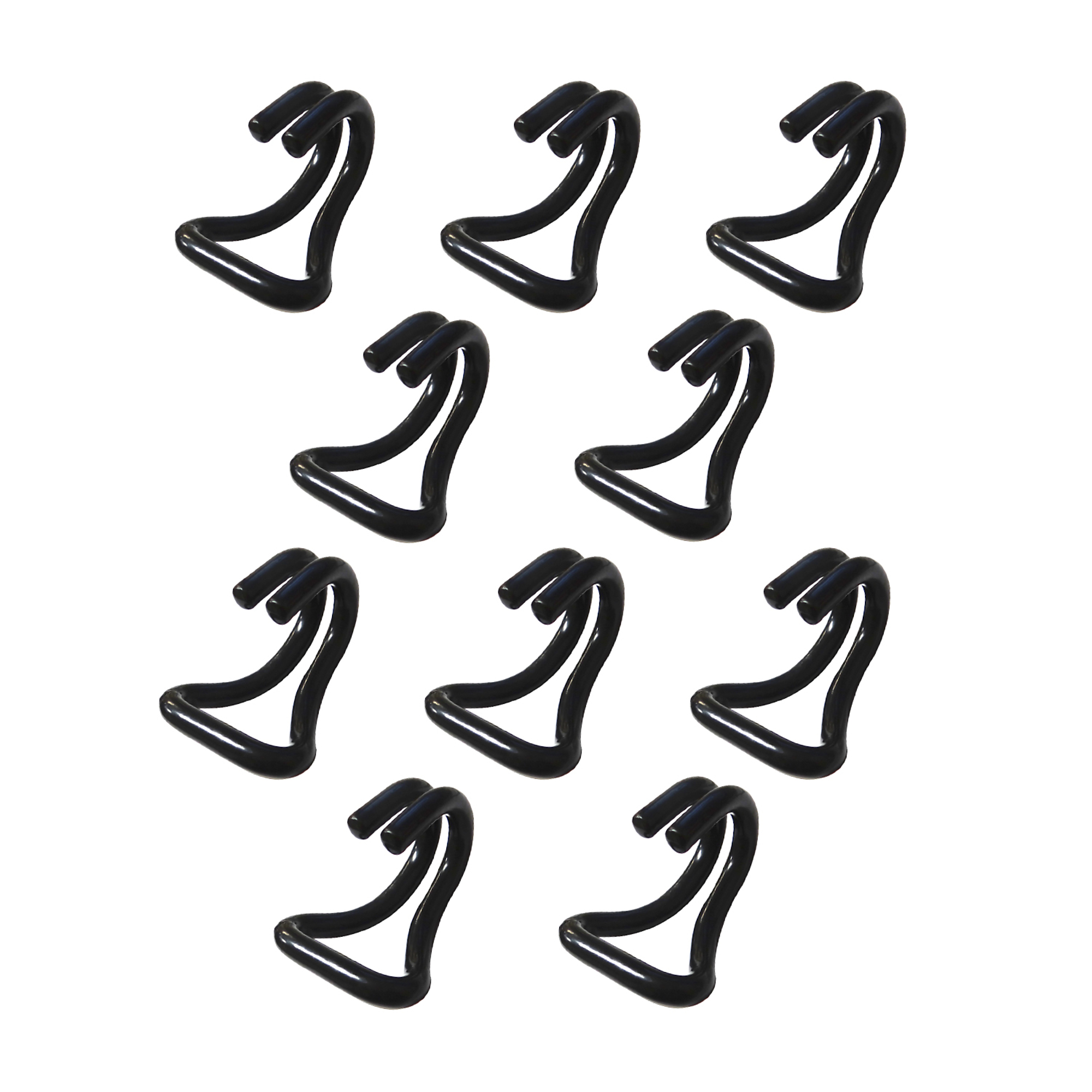 Snap-Loc E-Track Strap Slip-On Hook Adapter - 10 Pcs, 1467-Lb. Working Load, Model# SLAHI10